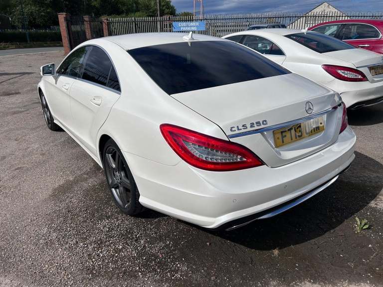 2013, MERCEDES-BENZ CLS 2.1 CLS250 CDI AMG Sport White Auto Diesel