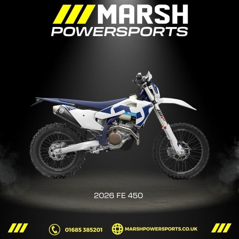FE 450 2026 - Husqvarna Main Dealer - Reserve NOW!