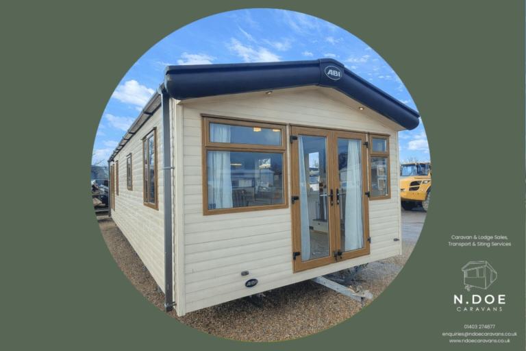 ABI Elan 2015 38x12ft 2 Bed Double Glazed, Central Heated with Full-Sized Bath