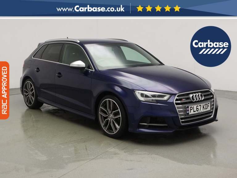 2017 Audi S3 2.0 TFSI Sportback 5dr Petrol S Tronic quattro Euro 6 (s/s) (310 ps) Hatchback PETRO...