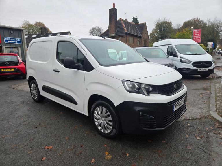 2019 Peugeot Partner 1000 1.6 BlueHDi 100 Professional Van PANEL VAN Diesel Manual