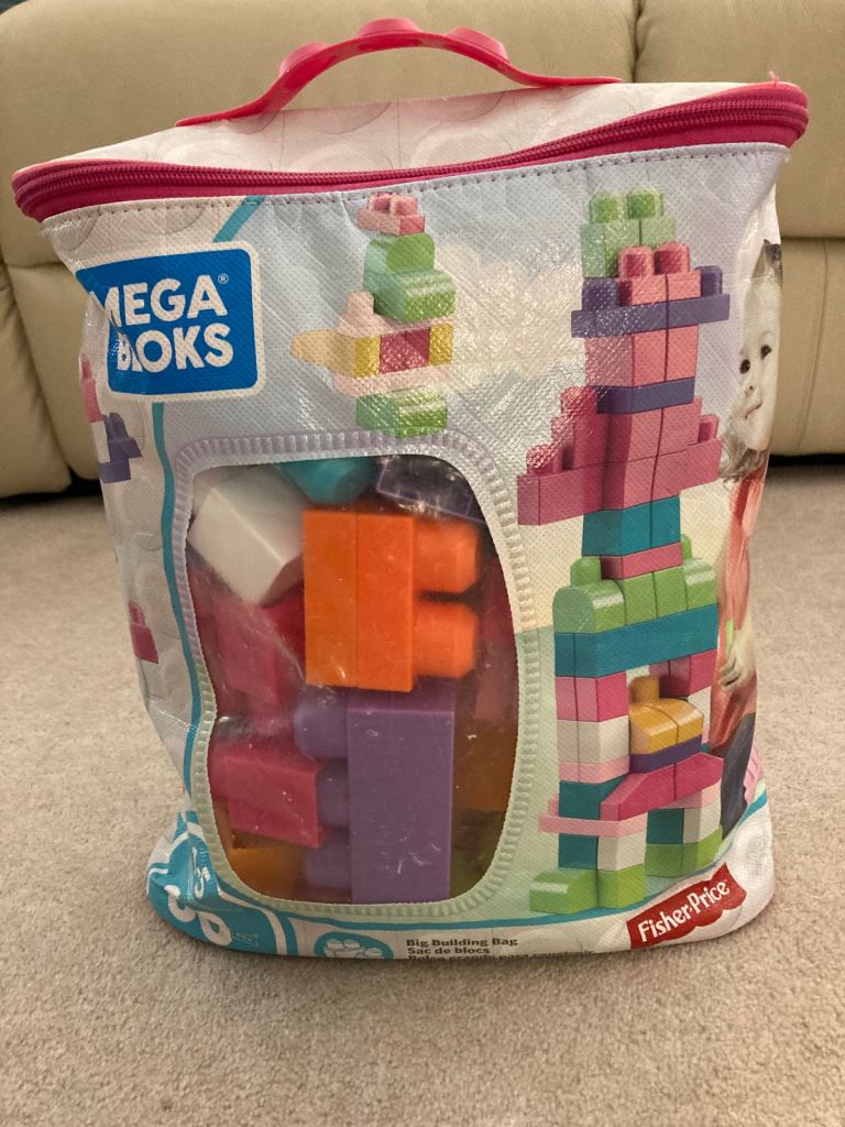 Fisher Price Mega Bloks 60pcs