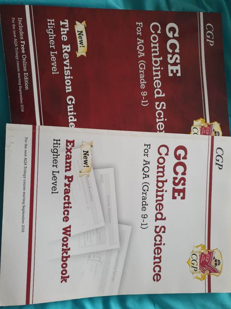 GCSE Combined science study guidd and exam workbook