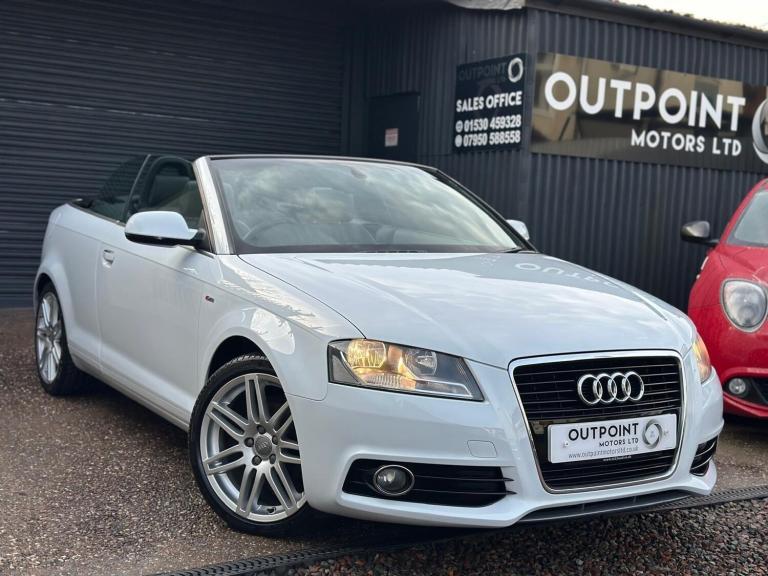 2012 Audi A3 Cabriolet 2.0 TDI S line S Tronic Euro 5 (s/s) 2dr CONVERTIBLE Diesel Automatic