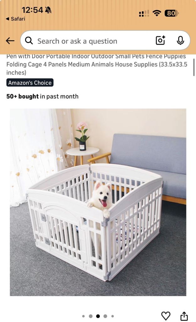 Puppy / small dog Playpen