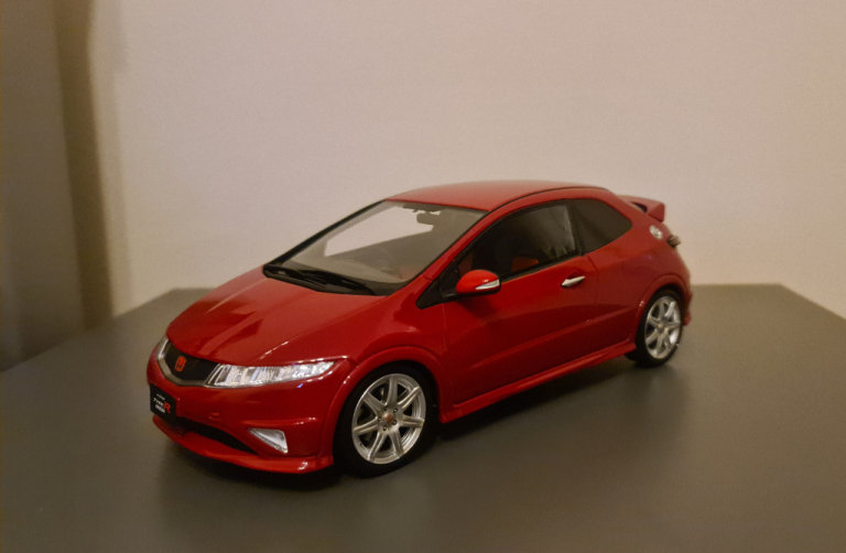 Otto OT376 Honda Civic Type R FN2 GT Euro Milano Red 2009  number 623/2000