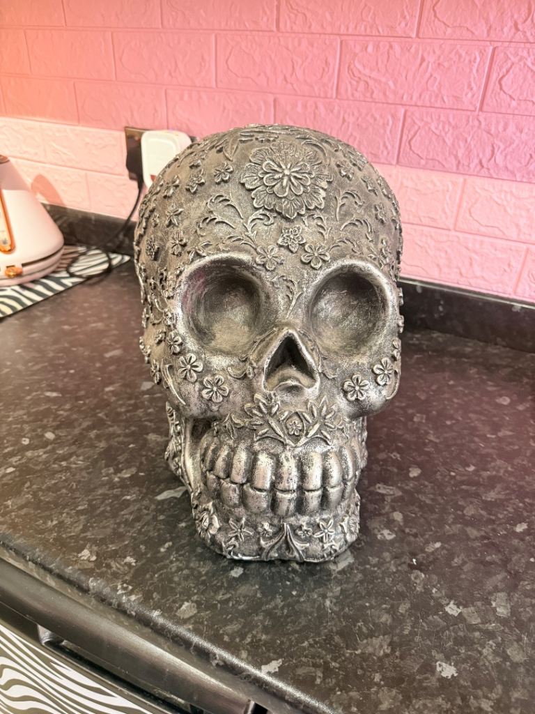 Xl sliver skull 