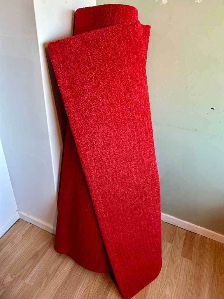 IKEA large red rug 