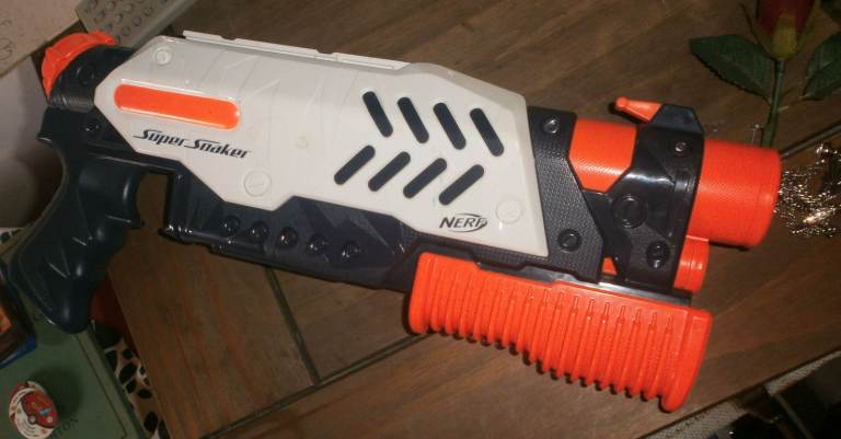 Nerf Elite Scatter Blast Super Soaker Water Gun 