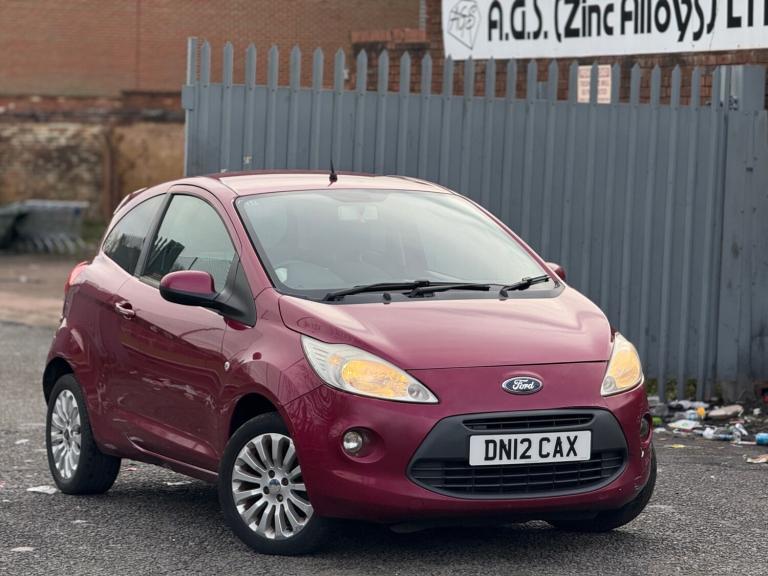 2012 Ford Ka 1.2 Zetec 3dr [Start Stop] HATCHBACK Petrol Manual