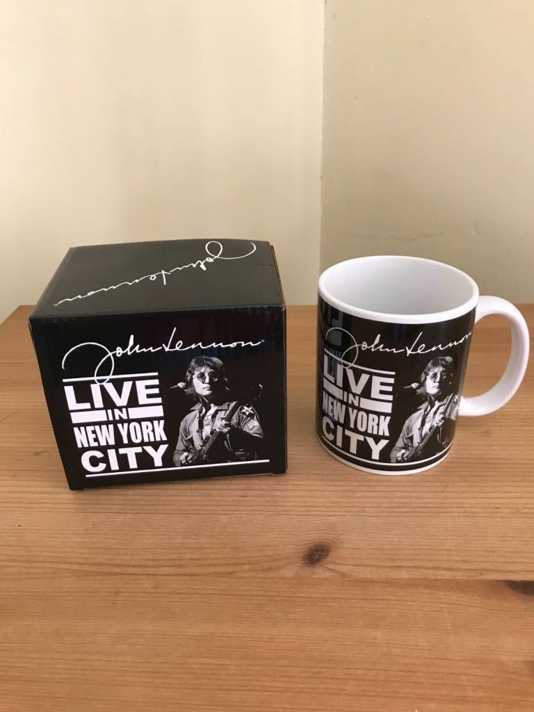John Lennon 'Live in New York City' Mug - NEW with Box