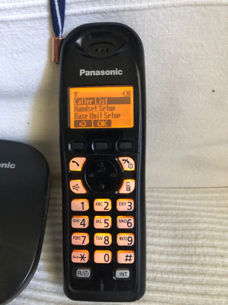 Panasonic KX-TG7301E wireless twin set phones