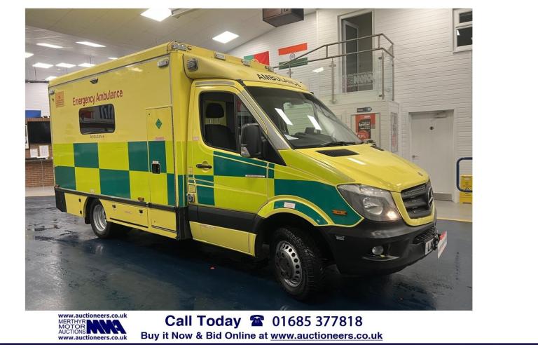 2015 Mercedes-Benz Sprinter 3.0CDI 190PS AUTO AMBULANCE / CAMPER --------------------------------...