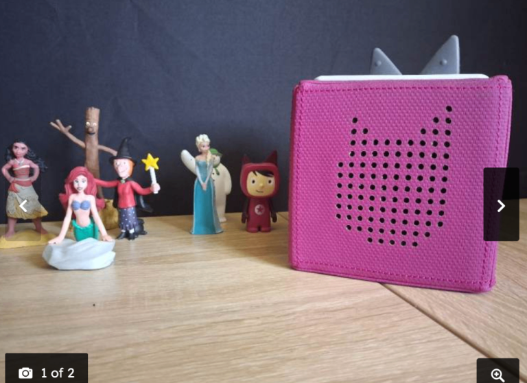 Toniebox Speaker in Pink – Good Condition