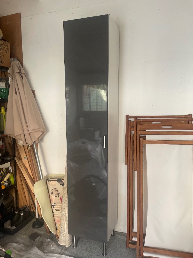 FREE tall grey kitchen cabinet 
