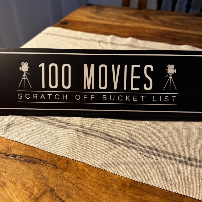  Gift Republic - 100 Movies Scratch off Bucket List - New