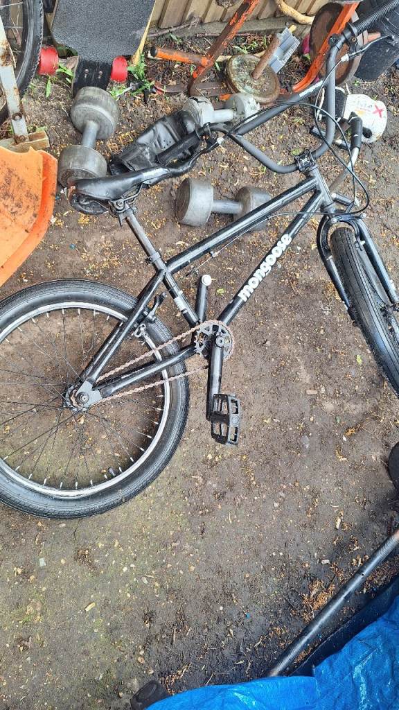 Mongoose bike great ride needs 1 pedal and tire needs pumping