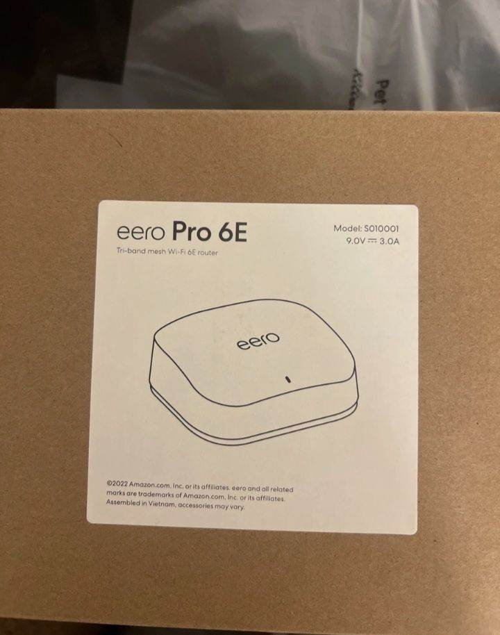 Eero Pro 6E Mesh WiFi Router - Brand New