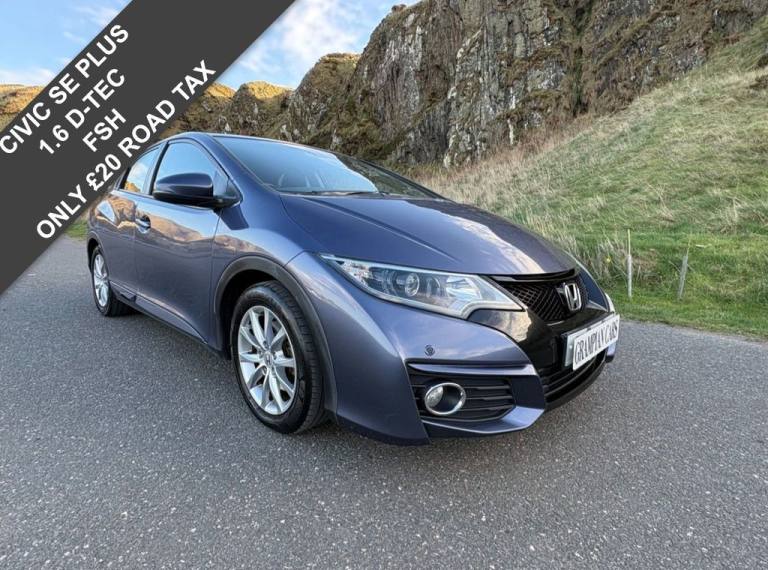 2015 Honda Civic 1.6 i-DTEC SE Plus Hatchback 5dr Diesel Manual Euro 5 (s/s) (120 ps) Hatchback D...
