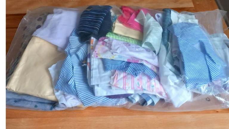 ASSORTED FABRIC PIECES SUIT CRAFTER