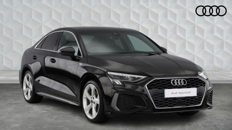 2022 Audi A3 TFSI 35 S line Euro 6 4-door Saloon Petrol Manual