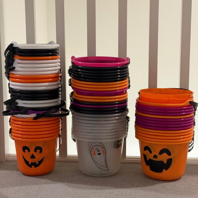 68 Halloween Buckets for Sale