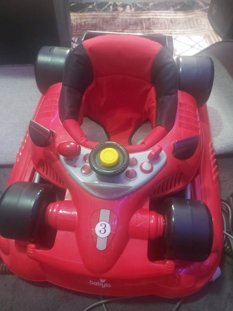 Red Baby Walker – Good Condition