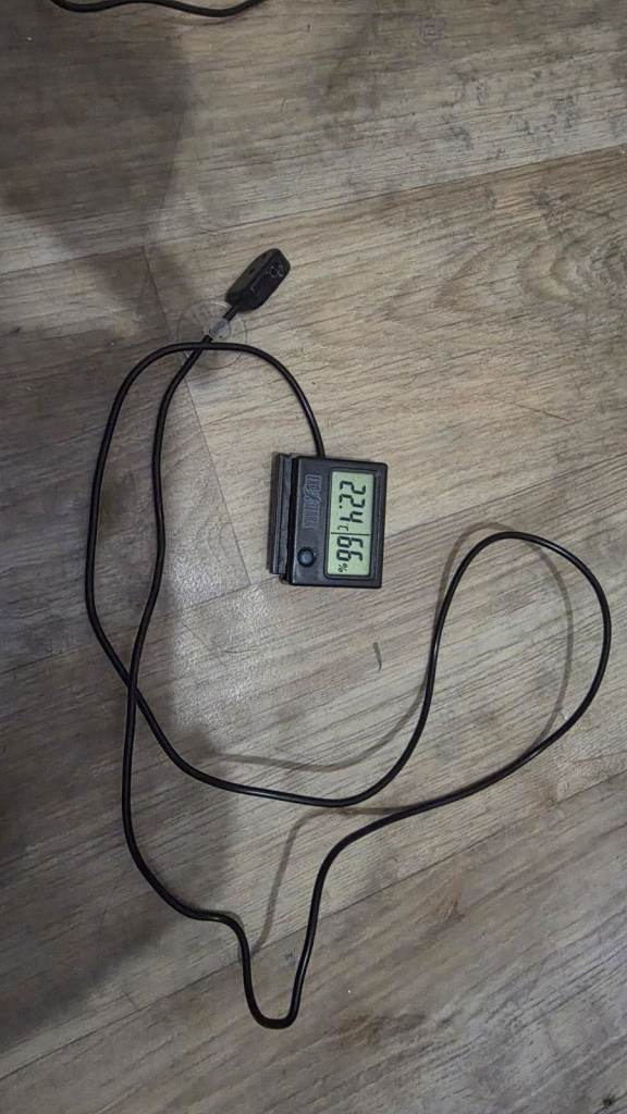 Exo Terra Digital Combometer Thermometer / Hygrometer & Probe Reptile Vivarium
