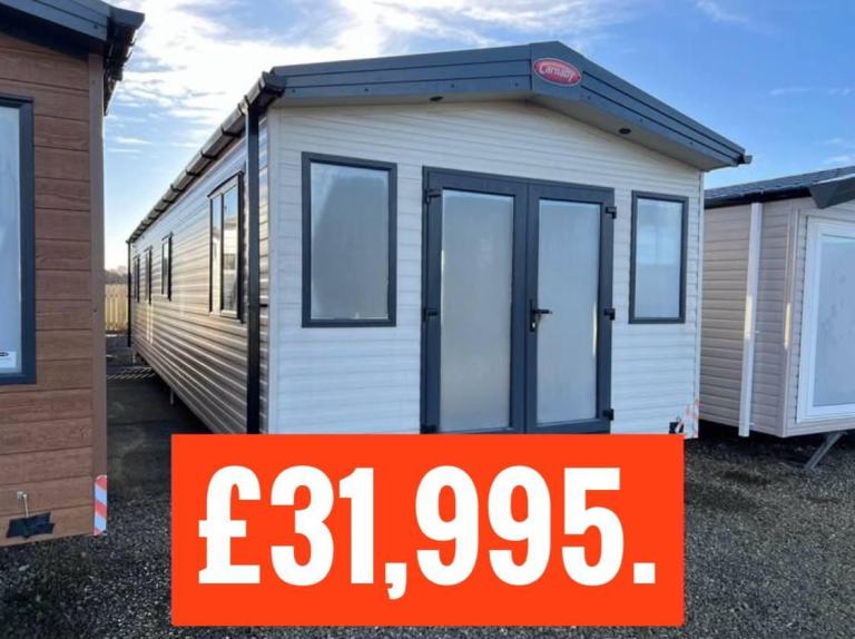 OFF SITE NEW static caravan Scotland double glazed & heated Carnaby Silverdale