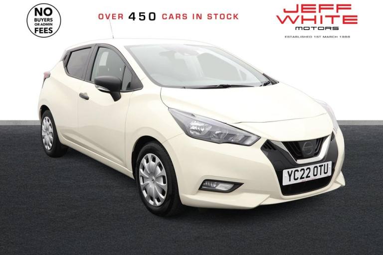 2022 Nissan Micra 1.0 IG-T Visia 5dr (CRUISE, BLUETOOTH, PRIVACY GLASS) Hatchback Petrol Manual