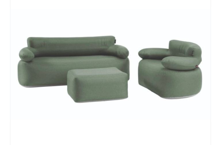 OUTWELL LAZE INFLATABLE 2PC SOFA & CHAIR CAMPING SET (Not Footstool)