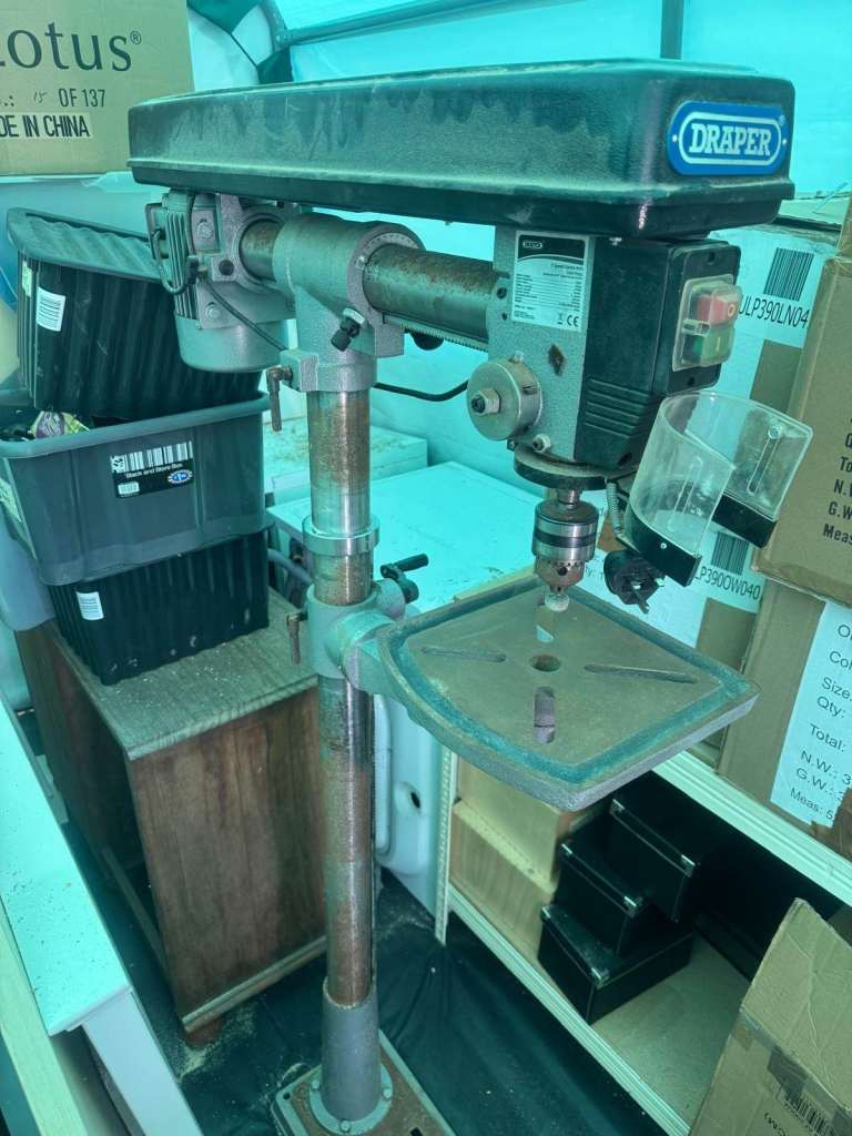 Draper 5 Speed Radial Arm Drill Press 240v