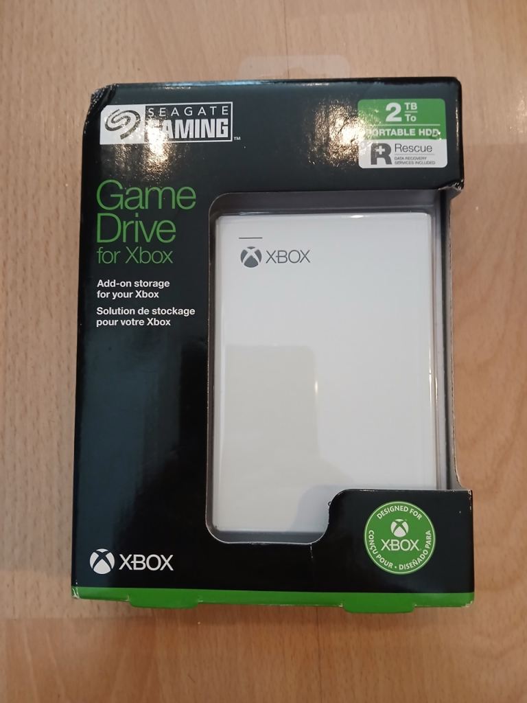 Seagate 2 TB Hard Drive For XBox