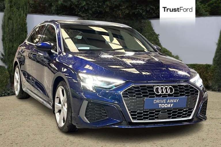 2023 Audi A3 30 TFSI S Line 5dr- Parking Sensors Manual Hatchback Petrol Manual