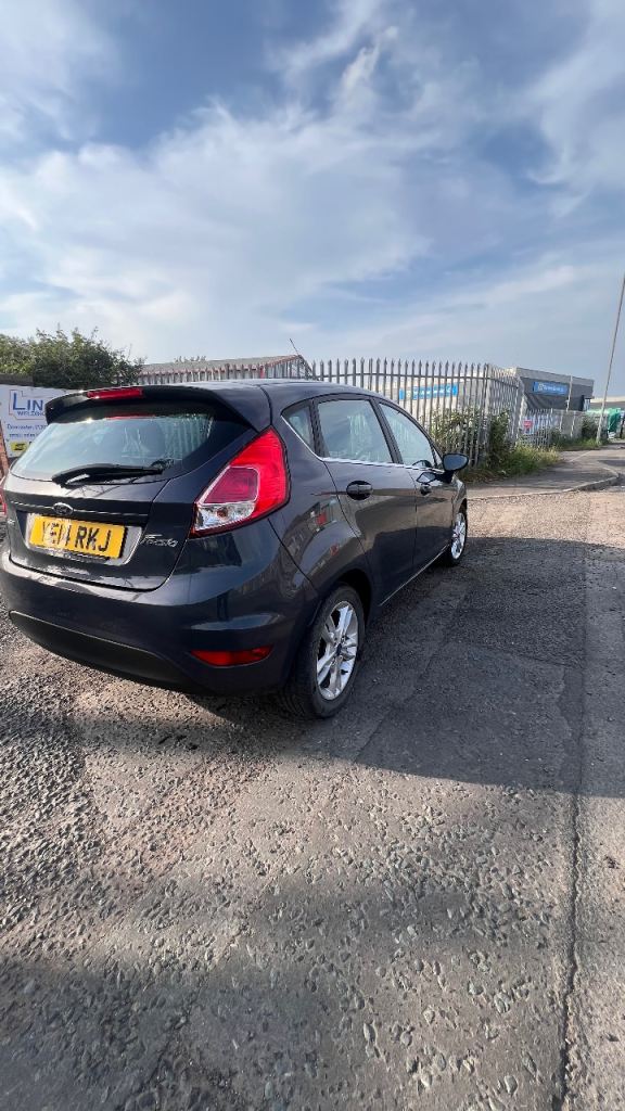 2014 Ford Fiesta Hatchback – Grey, Good Condition