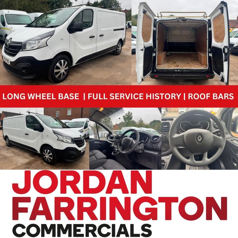 2021 RENAULT TRAFIC 2.0 LWB LONG WHEEL BASE BUSINESS PANEL VAN 