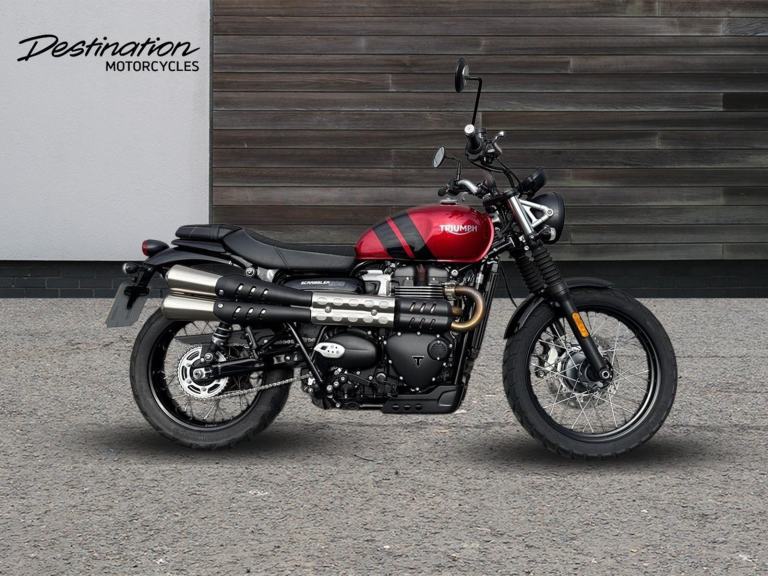 2023 Triumph SCRAMBLER PREMIUM TWIN COLOUR black 5 Speed