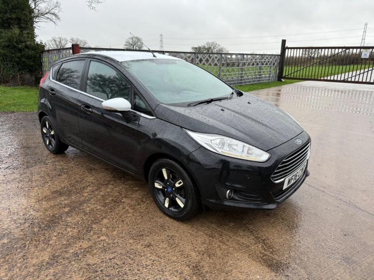  Ford Fiesta 1.0T EcoBoost Zetec Black Edition Euro 6 (s/s) 5dr Petrol Manual