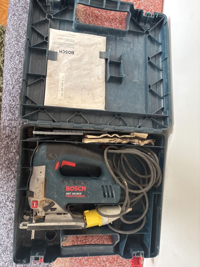 Bosch GST 135 BCE Professional Jigsaw 110V with Case