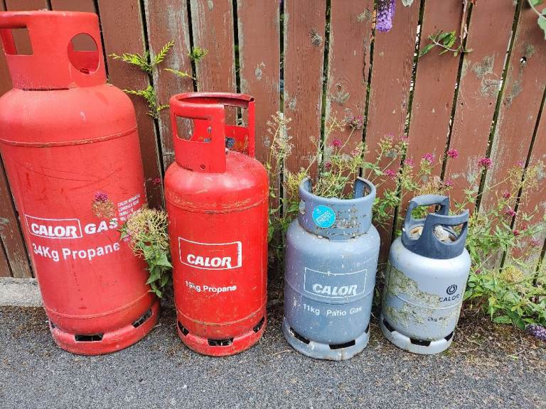FREE Calor Gas Propane & Patio Gas Bottles – Various Sizes