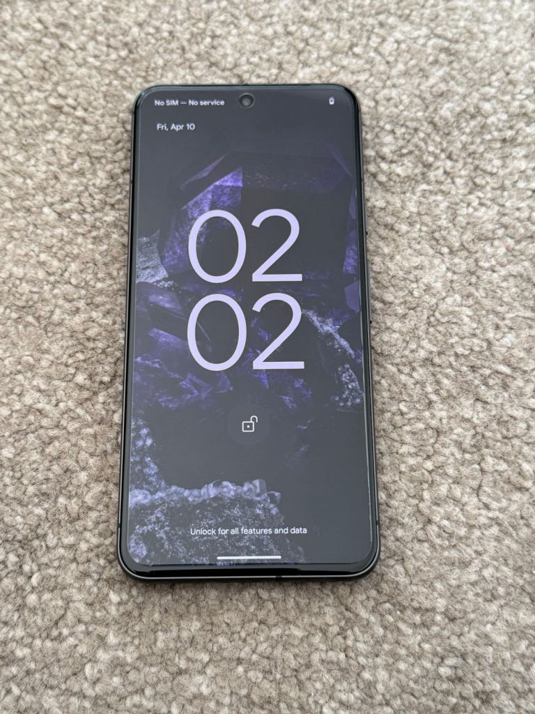 Google pixel 8 128gb obsidian 