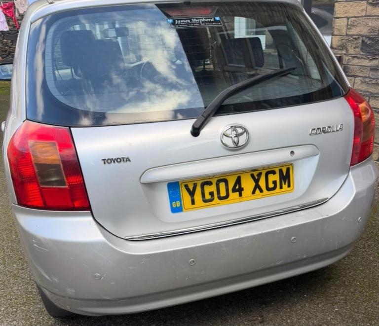 Toyota, COROLLA, Hatchback, 2004, Manual, 1598 (cc), 5 doors
