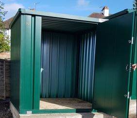 STORAGE CONTAINER TO RENT: 2m x 2m at Padlocked site in Kellaway Road, Chatham, Kent, ME5 8BX