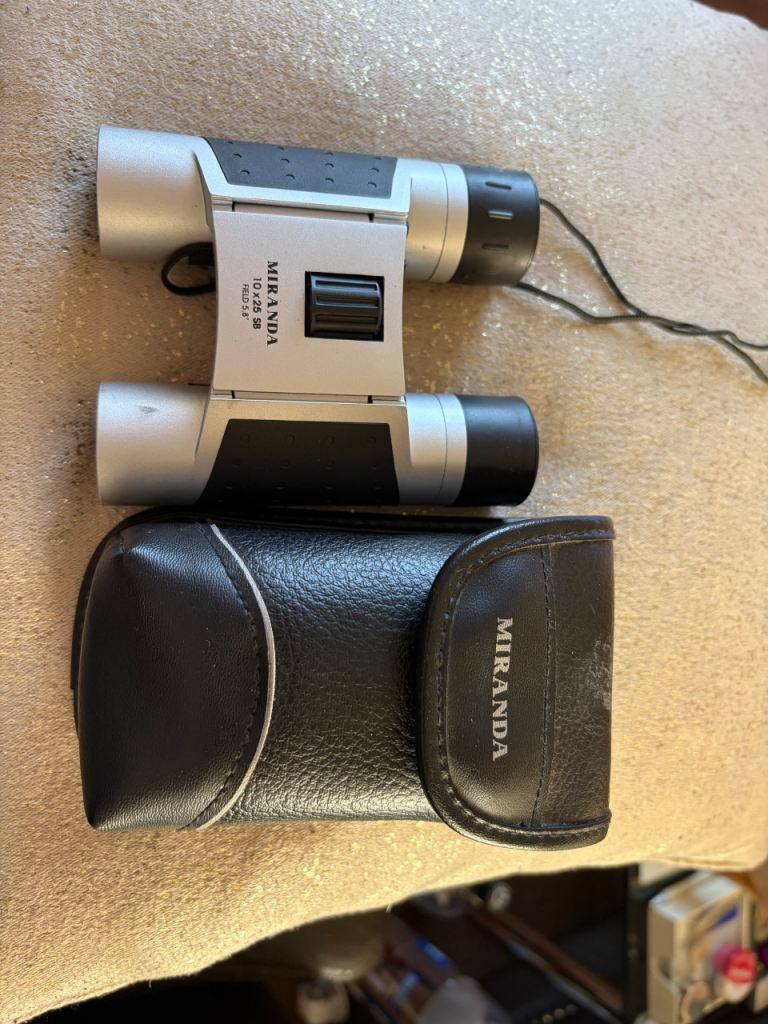 Miranda compact binoculars 10x25 field 