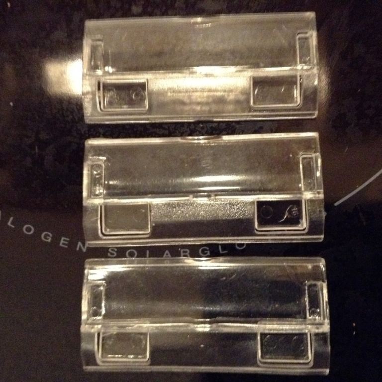 Perspex Filing Clips 100 