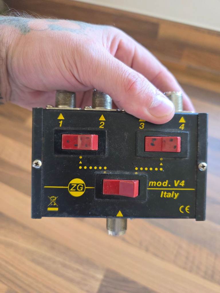 ZG mod. V4 Radio Equipment Switch Box