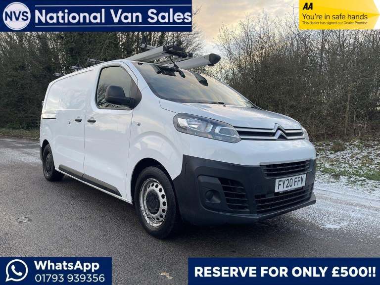 2020 Citroen Dispatch 1.5 BlueHDi 1000 Enterprise M FWD 2 Euro 6 (s/s) 6dr PANEL VAN Diesel Manual