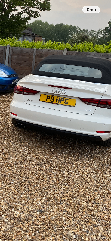Private number plate for sale 
