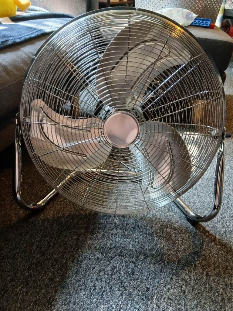 50cms (20 inch) chrome fan