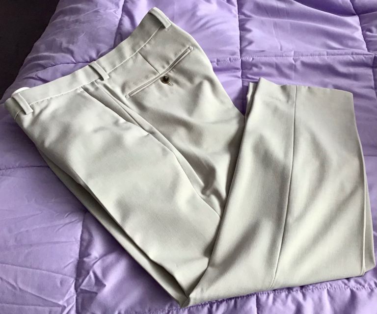 NEW tailored smart trousers. Men’s 32” waist. ONLY £5 !!  (cost £40 in Next)